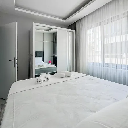 Апартаменты W Sauna Pool And Gym In Алания